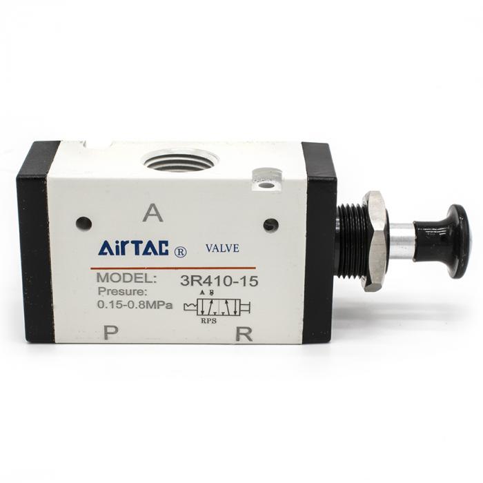 3R410-15 Пневмораспределитель AIRTAC с ручным управлением