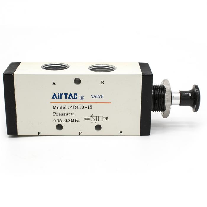 4R410-15 Пневмораспределитель AIRTAC с ручным управлением