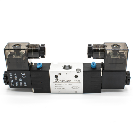Пневмораспределитель 3V220-08 DC24V