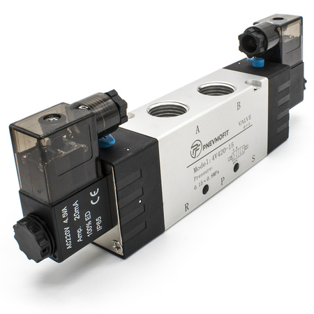 Пневмораспределитель 4V420-15 AC220V
