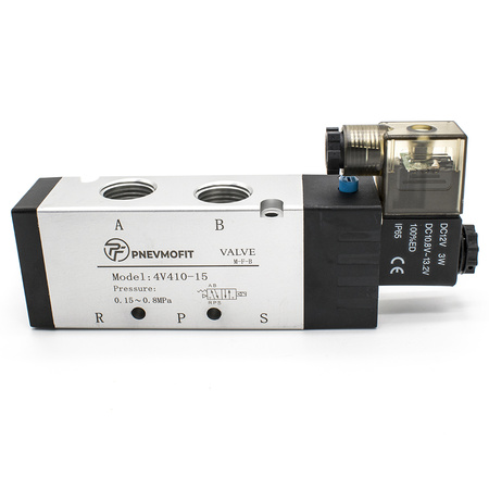 Пневмораспределитель 4V410-15 DC12V