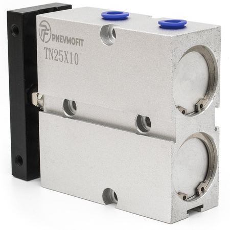 Двухпоршневой пневмоцилиндр TN25*10