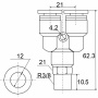 Фитинг Y-образный PX 12-03