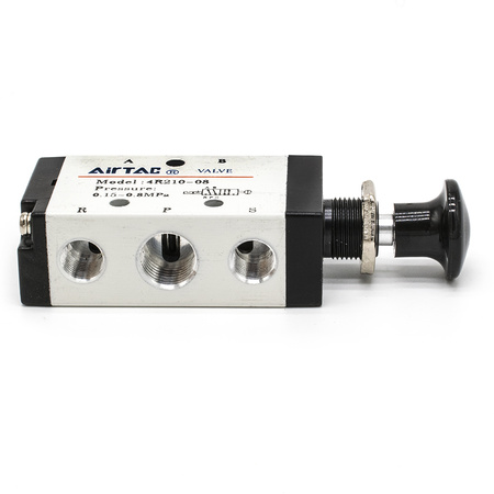 4R210-08 Пневмораспределитель AIRTAC с ручным управлением