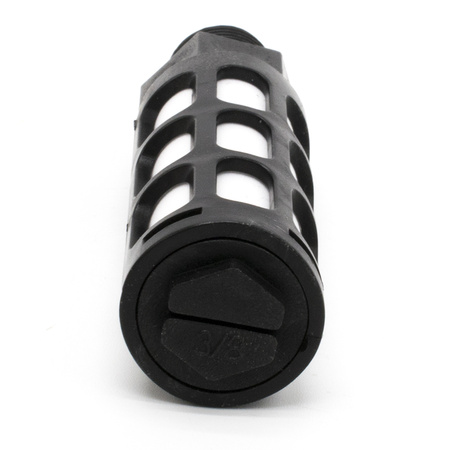 Пневмоглушитель выхлопа пластиковый PSU 03 black (R3/8")
