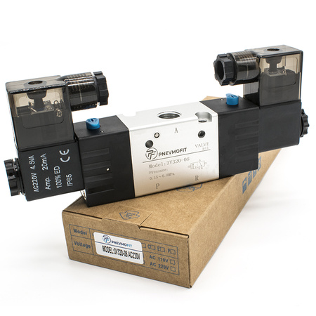 Пневмораспределитель 3V320-08 AC220V