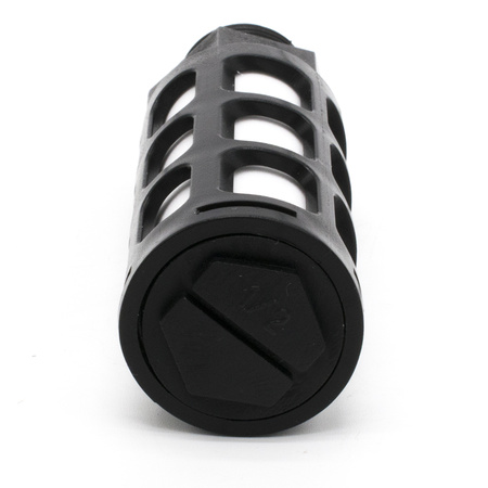 Пневмоглушитель выхлопа пластиковый PSU 04 black (R1/2")