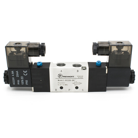 Пневмораспределитель 4V220-08 AC220V