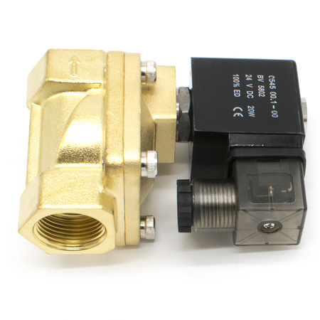 Клапан электромагнитный соленоидный SLP 20-DC24V-NC