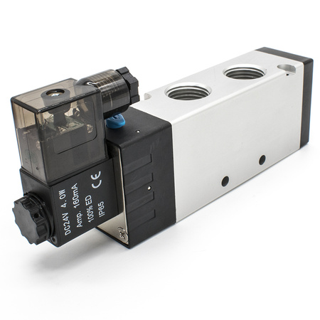 Пневмораспределитель 4V410-15 DC24V