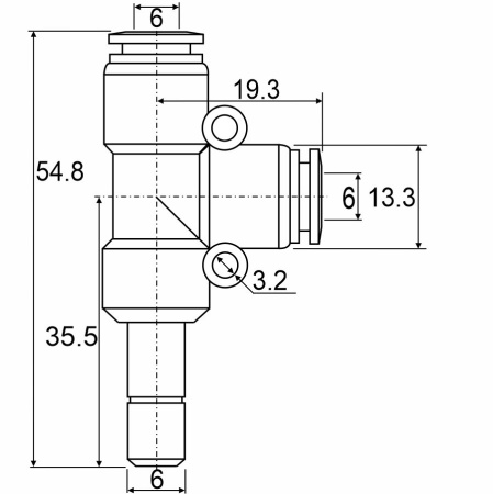 Фитинг PDJ 06