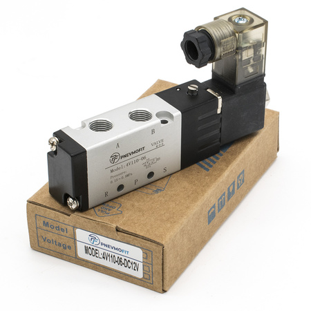 Пневмораспределитель 4V110-06 DC12V