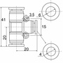 Фитинг Т-образный PEG 06-04