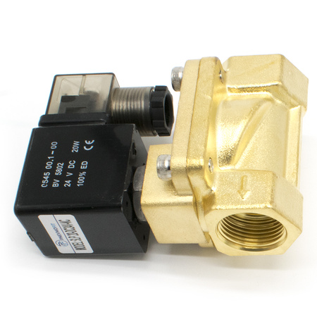 Клапан электромагнитный соленоидный SLP 20-DC24V-NC