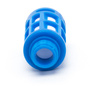 Пневмоглушитель выхлопа пластиковый PSU 01 blue (R1/8")