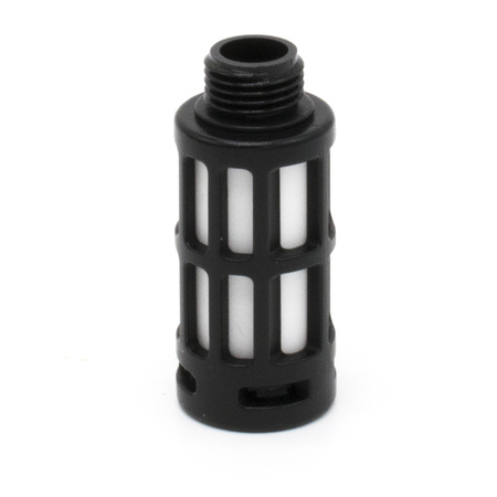 Пневмоглушитель выхлопа пластиковый PSU 01 black (R1/8")