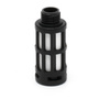 Пневмоглушитель выхлопа пластиковый PSU 01 black (R1/8")