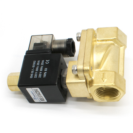 Клапан электромагнитный соленоидный SLP 20-AC220V-NO