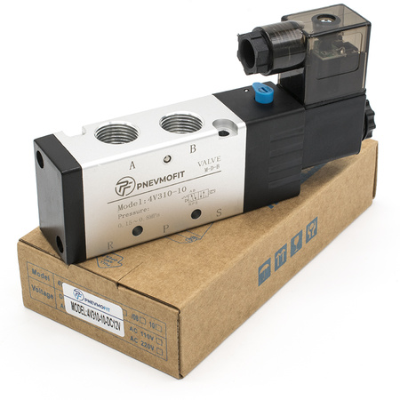 Пневмораспределитель 4V310-10 DC12V