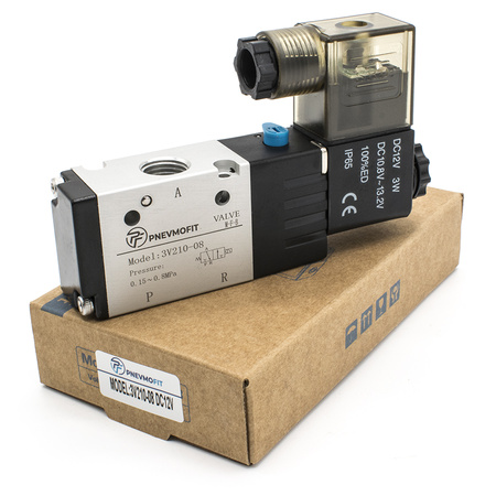 Пневмораспределитель 3V210-08 DC12V