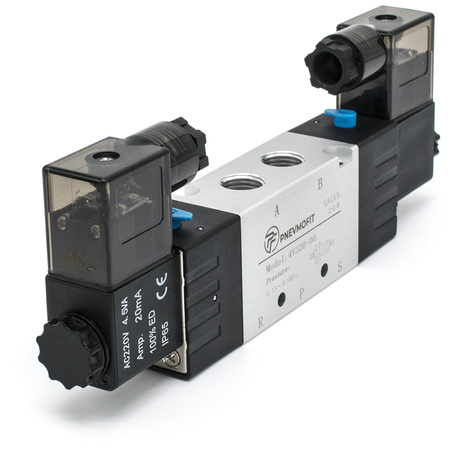 Пневмораспределитель 4V320-08 AC220V