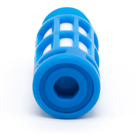 Пневмоглушитель выхлопа пластиковый PSU 02 blue (R1/4")