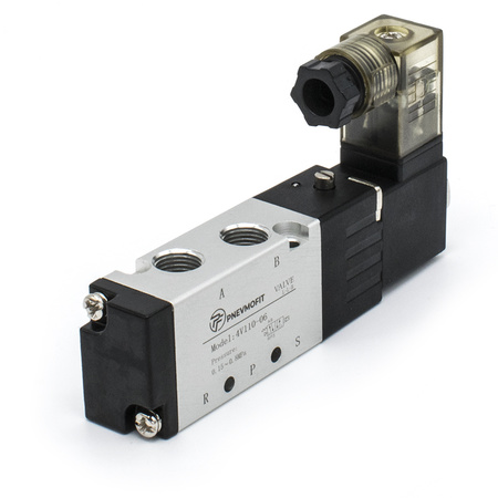 Пневмораспределитель 4V110-06 DC24V