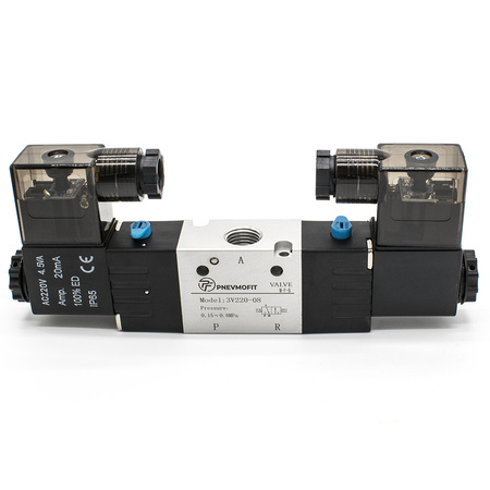 Пневмораспределитель 3V220-08 AC220V