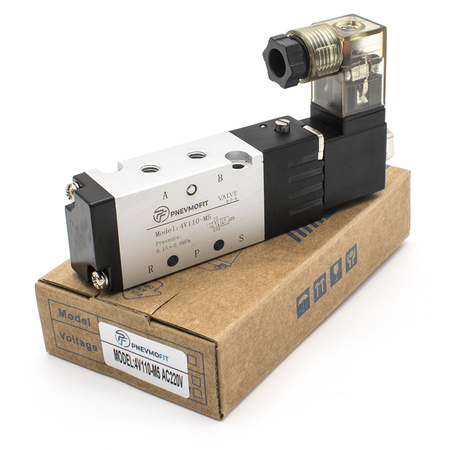 Пневмораспределитель 4v110-M5 AC220V