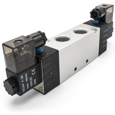 Пневмораспределитель 4V420-15 DC24V