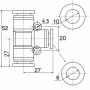 Фитинг Т-образный PEG 10-06