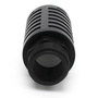 Пневмоглушитель выхлопа пластиковый PSU 10 black (R1")