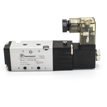 Пневмораспределитель 4V110-M5 DC24V