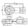 Шарнирный наконечник ISO-PHS