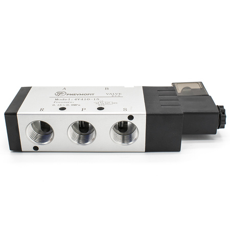 Пневмораспределитель 4V410-15 DC24V