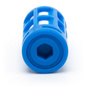 Пневмоглушитель выхлопа пластиковый PSU 01 blue (R1/8")
