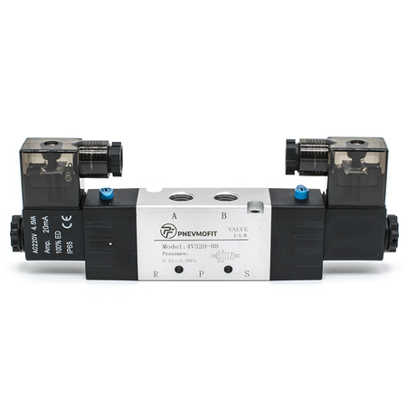 Пневмораспределитель 4V320-08 AC220V