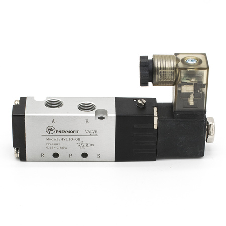 Пневмораспределитель 4V110-06 DC12V
