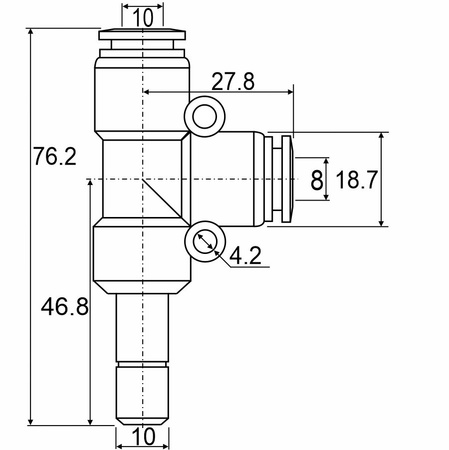 Фитинг PDJ 10-08